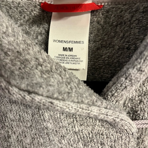 The North Face | Women’s Crescent Ridge Shawl Toggle Button Grey Pullover Size M - Picture 5 of 8